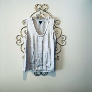 Silver color tank top